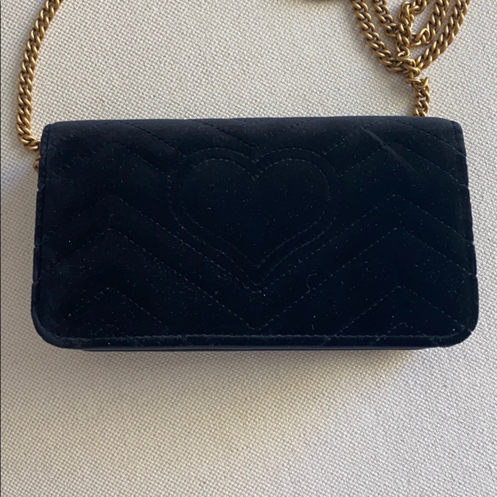 New Authentic Gucci Marmont Wallet on a Chain - Picture 3 of 5